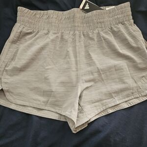 adidas Light Gray Athletic Women's Shorts
